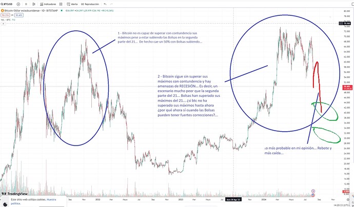 bitcoin claudicacion