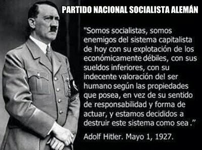 Hitler Socialista Nacionalista TercerPosicionismo